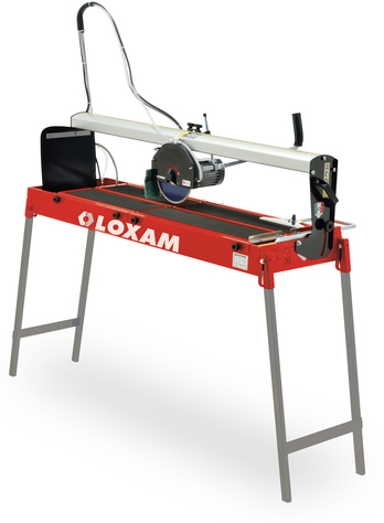 Scie sur table électrique à tête coulissante L 1000 mm Ø 200 mm