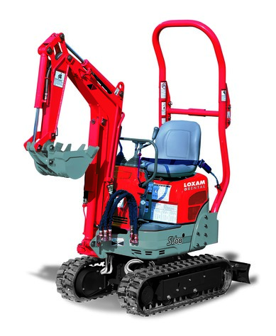 Minipelle sur chenilles < 1 t