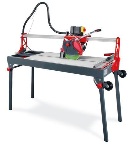 Scie sur table électrique à tête coulissante L 1200 mm Ø 250 mm