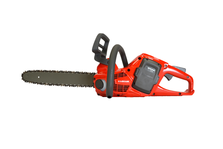 TRONCONNEUSE A BOIS ELECTRIQUE SUR ACCU