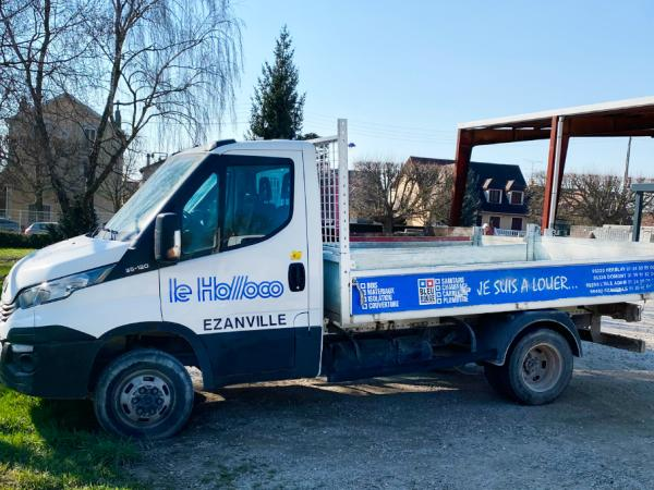 Camion-benne simple cabine