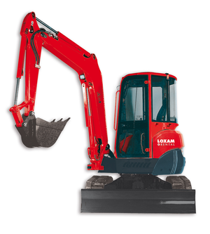 Minipelle sur chenilles 5 à 6 t