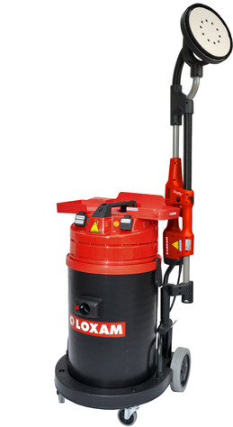 Ponceuse mur et plafond finition avec aspirateur